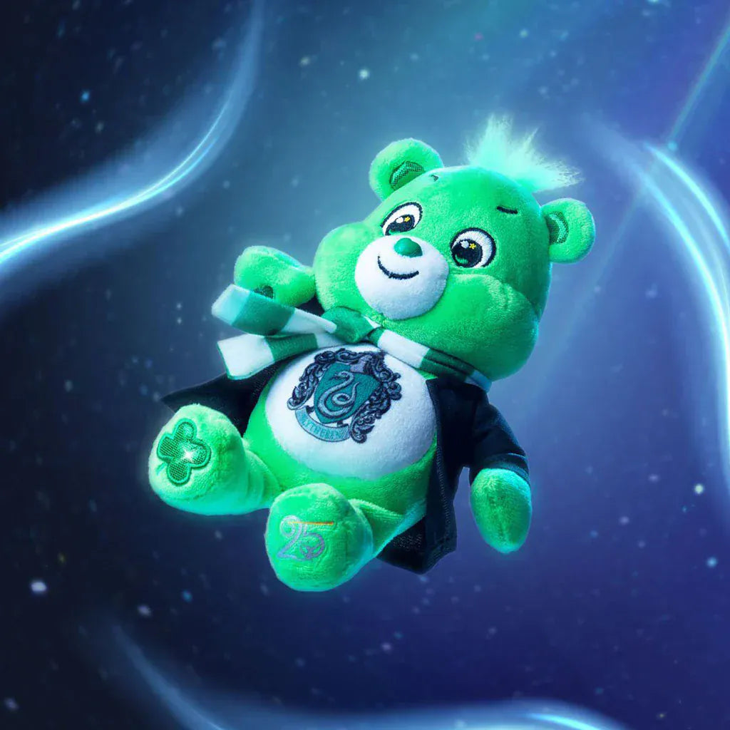 Care Bear Harry Potter 9 Inch Plush - Good Luck Slytherin