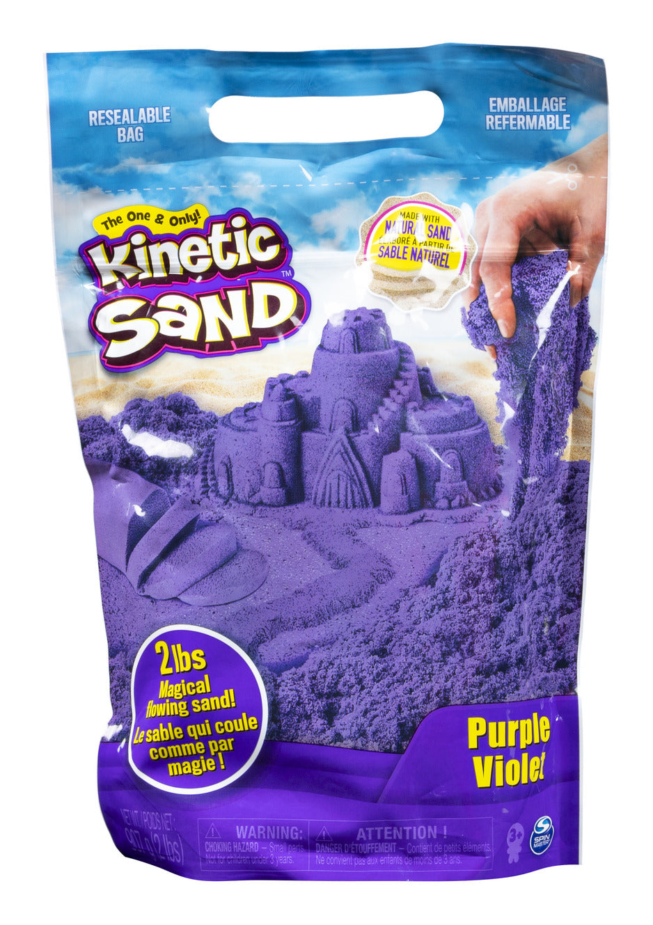 Kinetic Sand 2lb Colour Sand Bag – Assorted