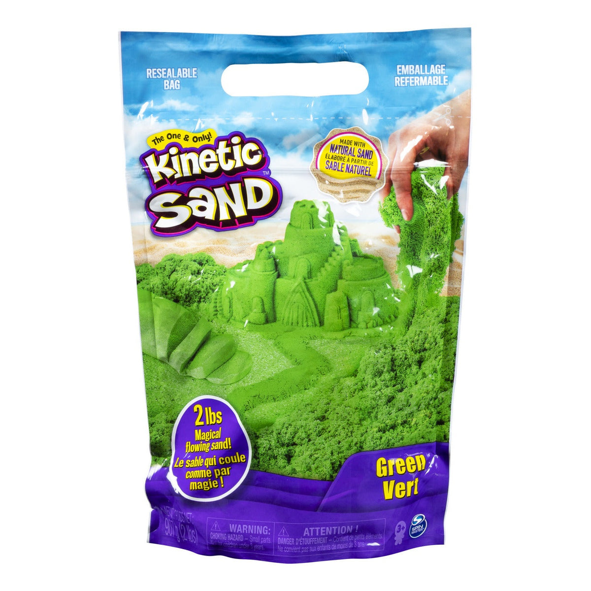 Kinetic Sand 2lb Colour Sand Bag – Assorted