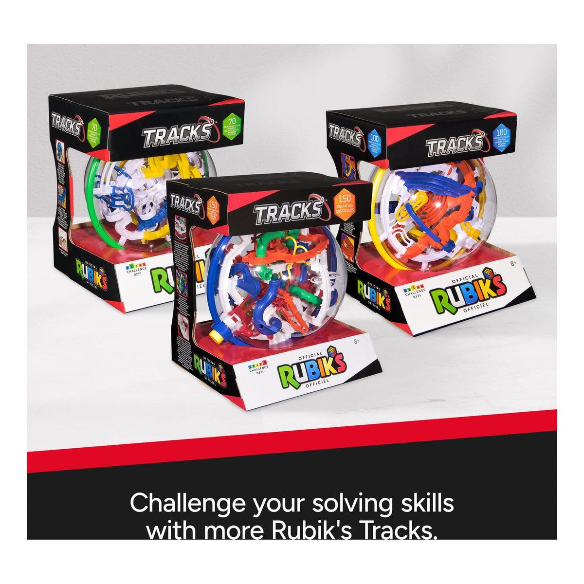 Rubik's Tracks 100 3D Gravity Maze Puzzle