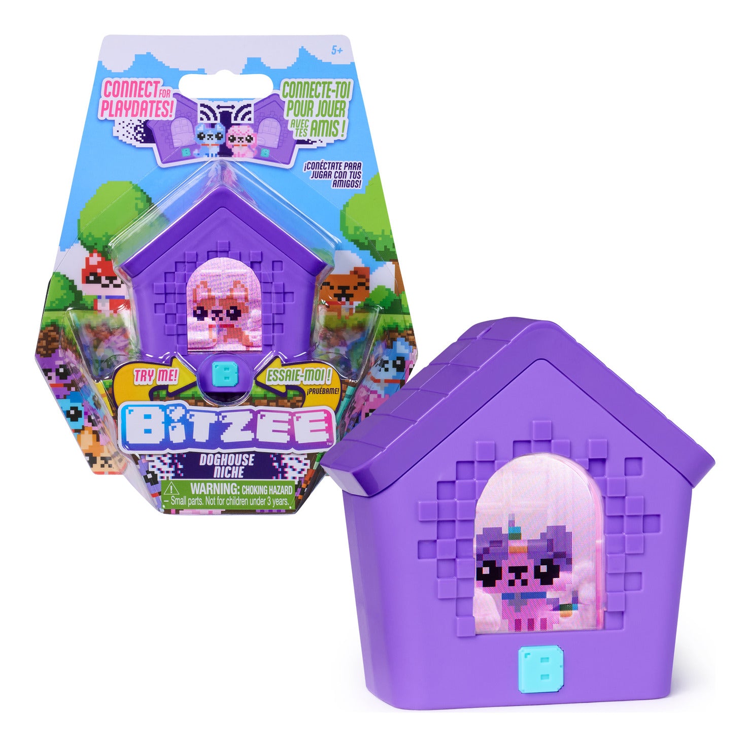 Bitzee Interactive Pet Doghouse Digital Puppy Toy