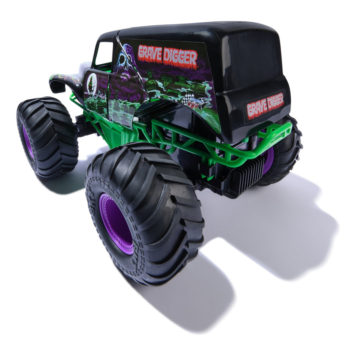 Monster Jam Smash & Bash Grave Digger 1:15 Remote Control Monster Truck