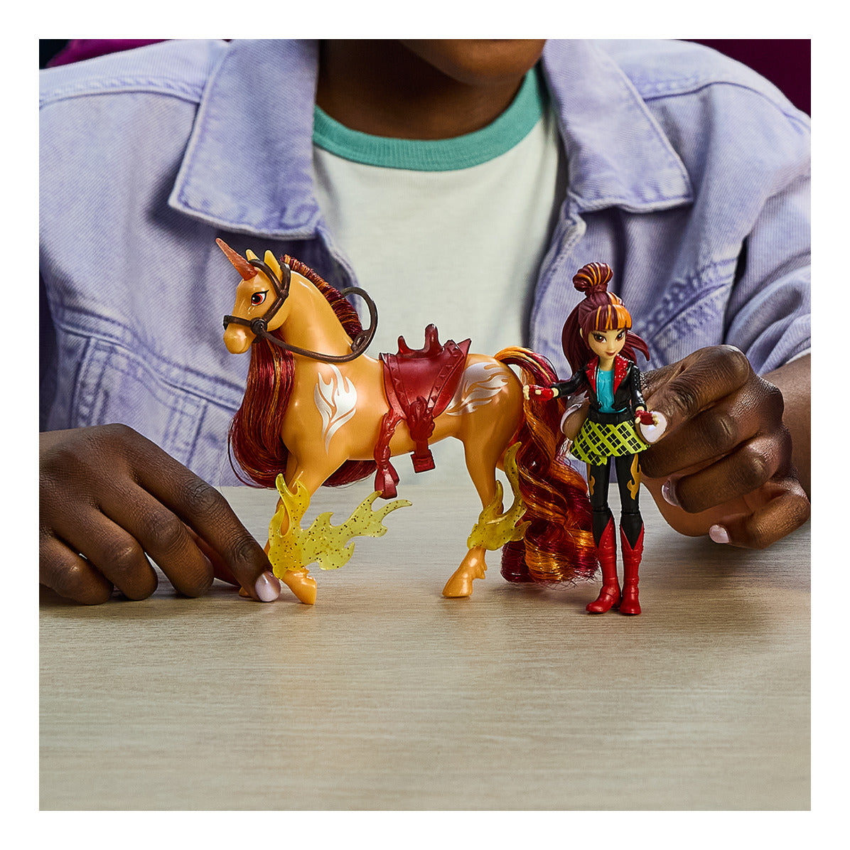 Unicorn Academy Valentina & Cinder Small Doll and Unicorn Set
