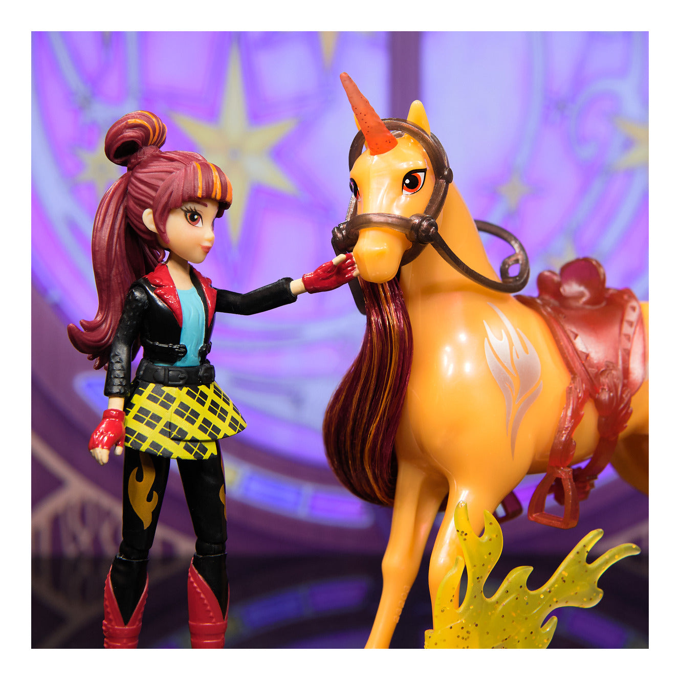 Unicorn Academy Valentina & Cinder Small Doll and Unicorn Set