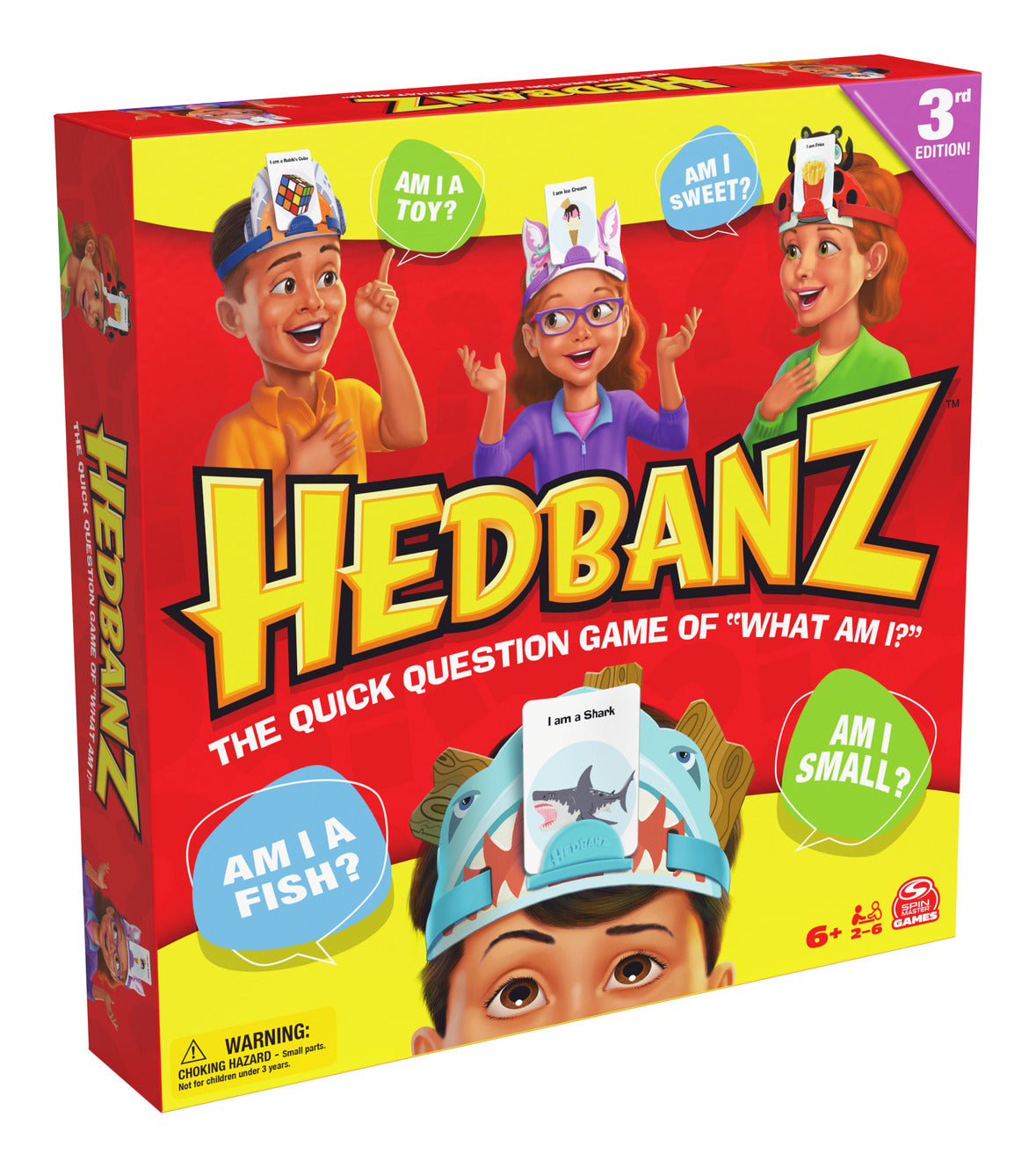 Spin Master Hedbanz 3rd Edition Family Guessing Game