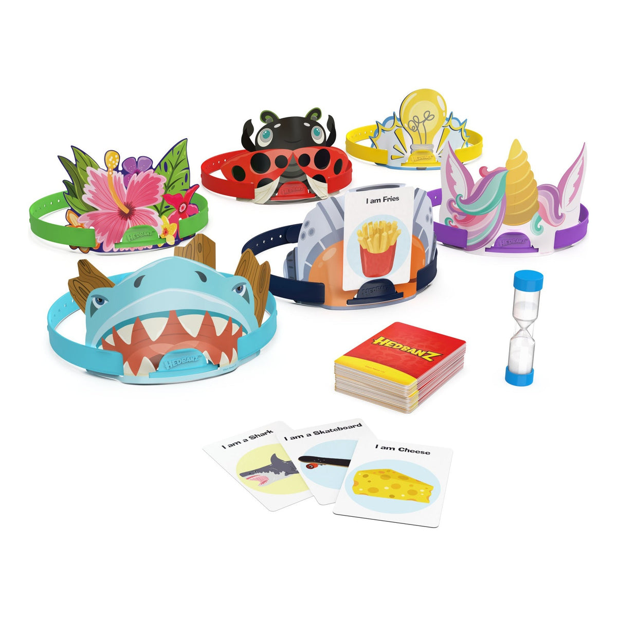 Spin Master Hedbanz 3rd Edition Family Guessing Game