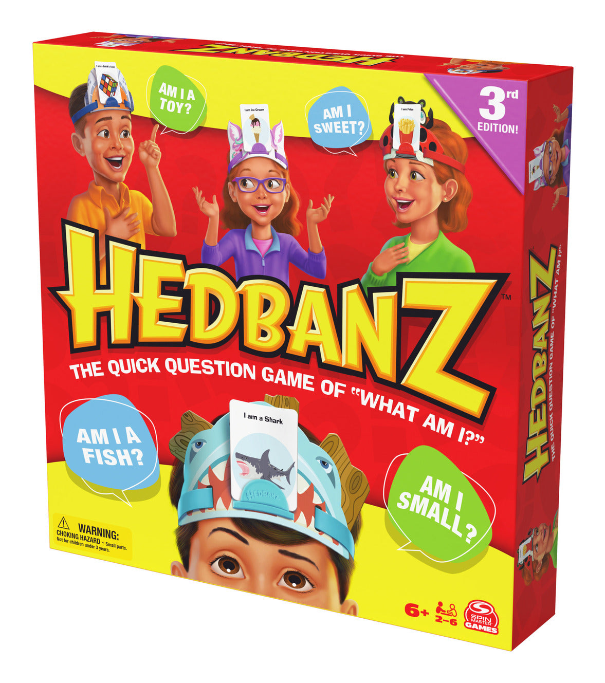 Spin Master Hedbanz 3rd Edition Family Guessing Game