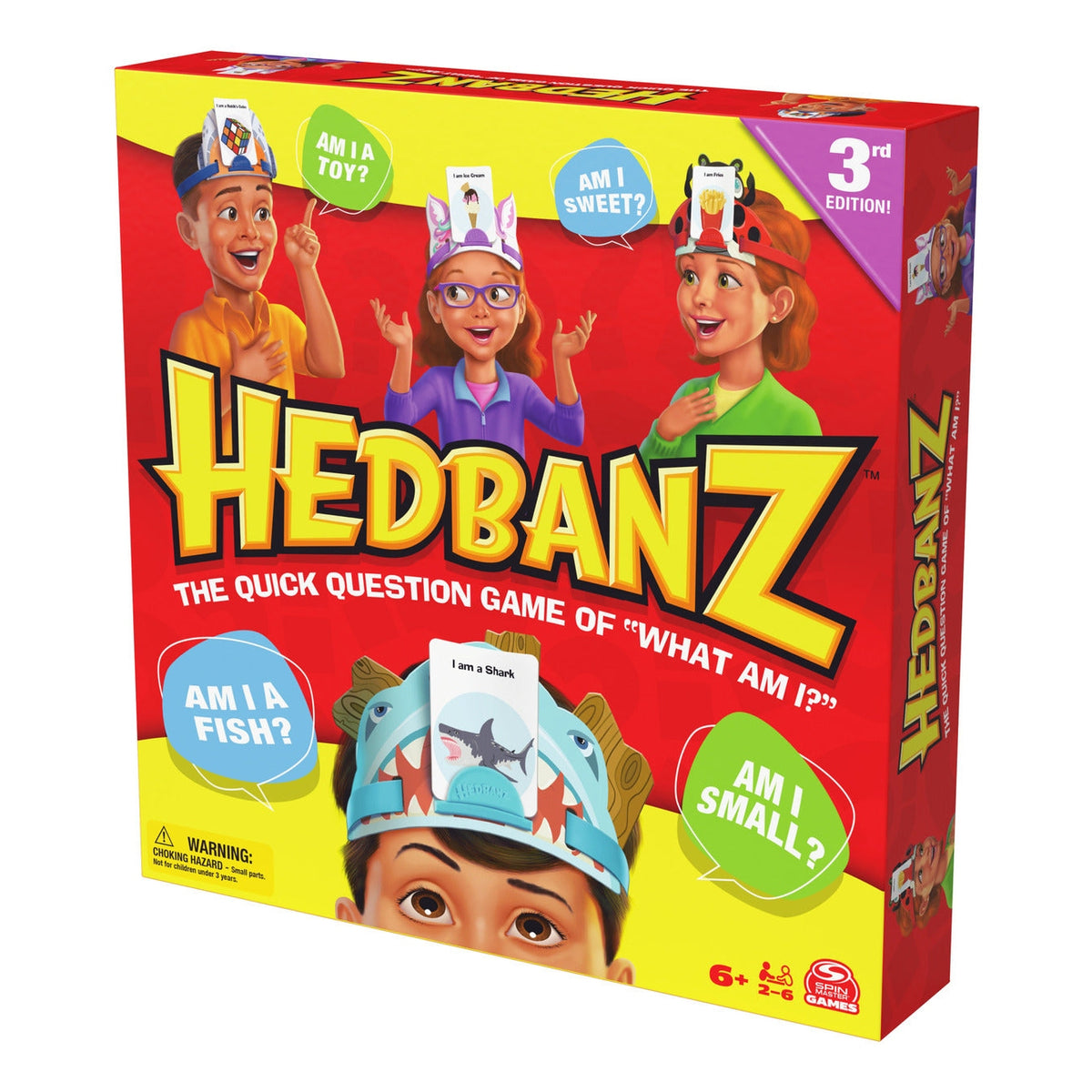 Spin Master Hedbanz 3rd Edition Family Guessing Game