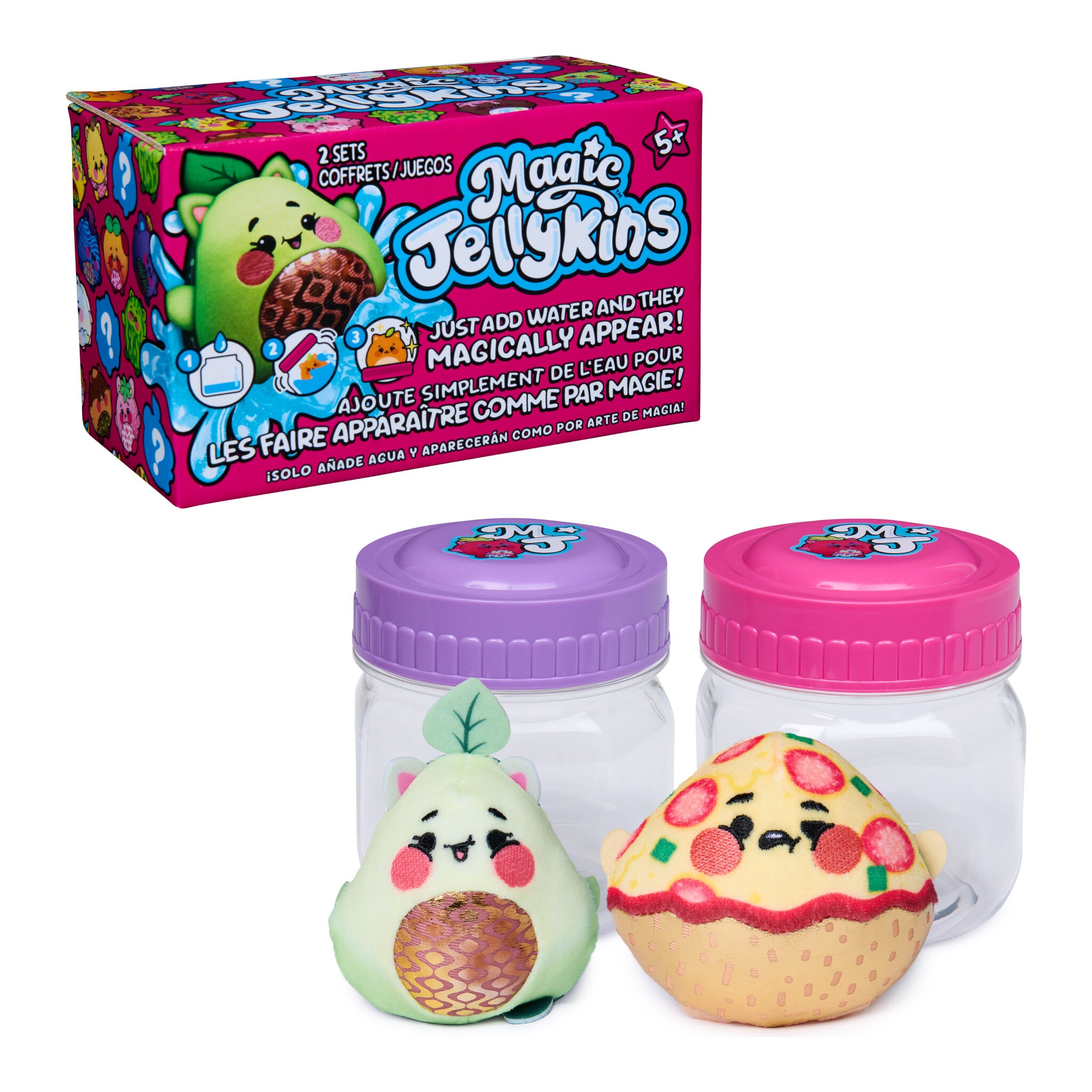 Magic Jellykins Surprise Plush Jar 2-Pack