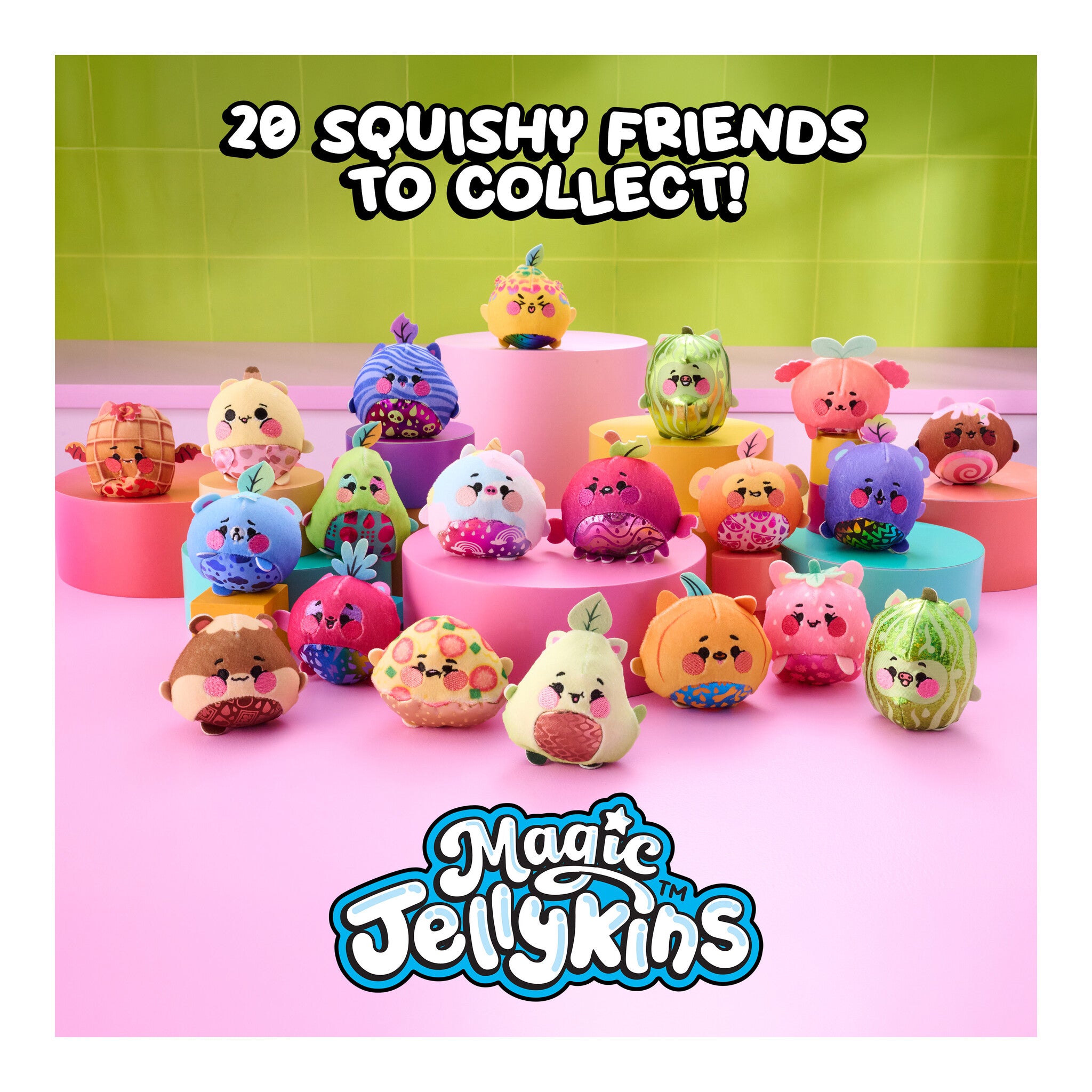 Magic Jellykins Surprise Plush Jar 2-Pack