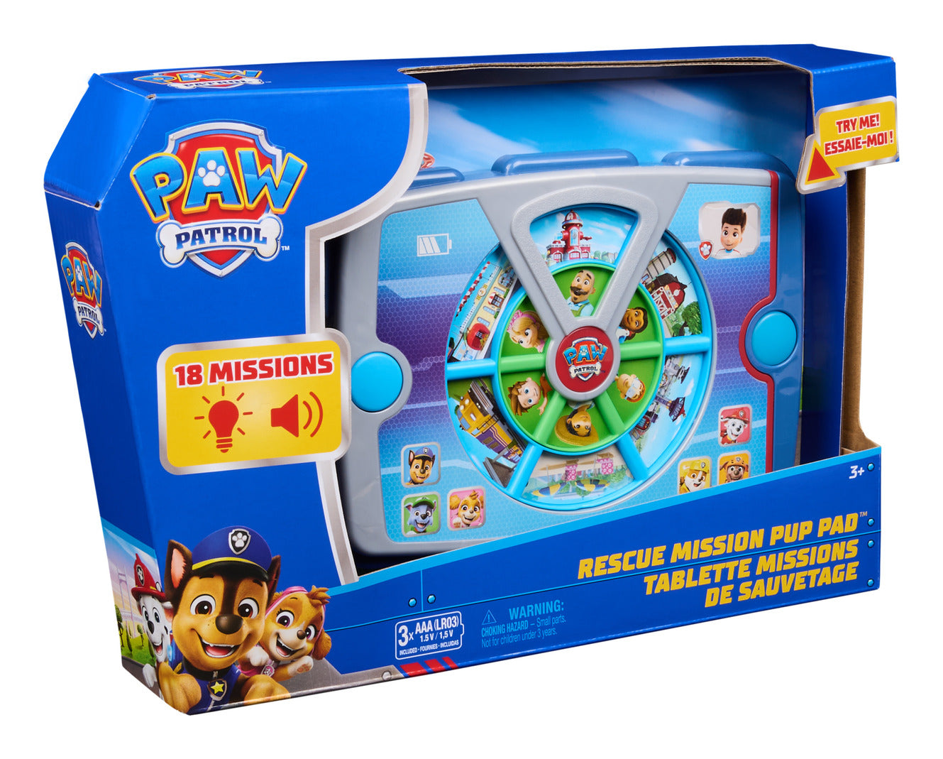 PAW Patrol Ryder Academy Rescue Mission Interactive Pup Pad