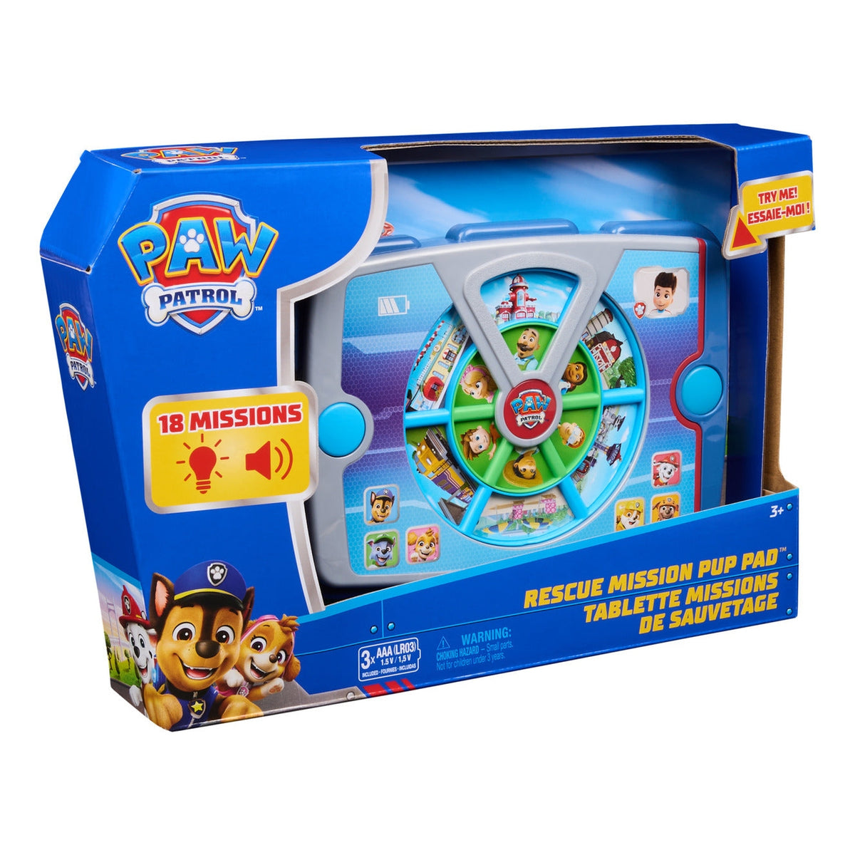 PAW Patrol Ryder Academy Rescue Mission Interactive Pup Pad
