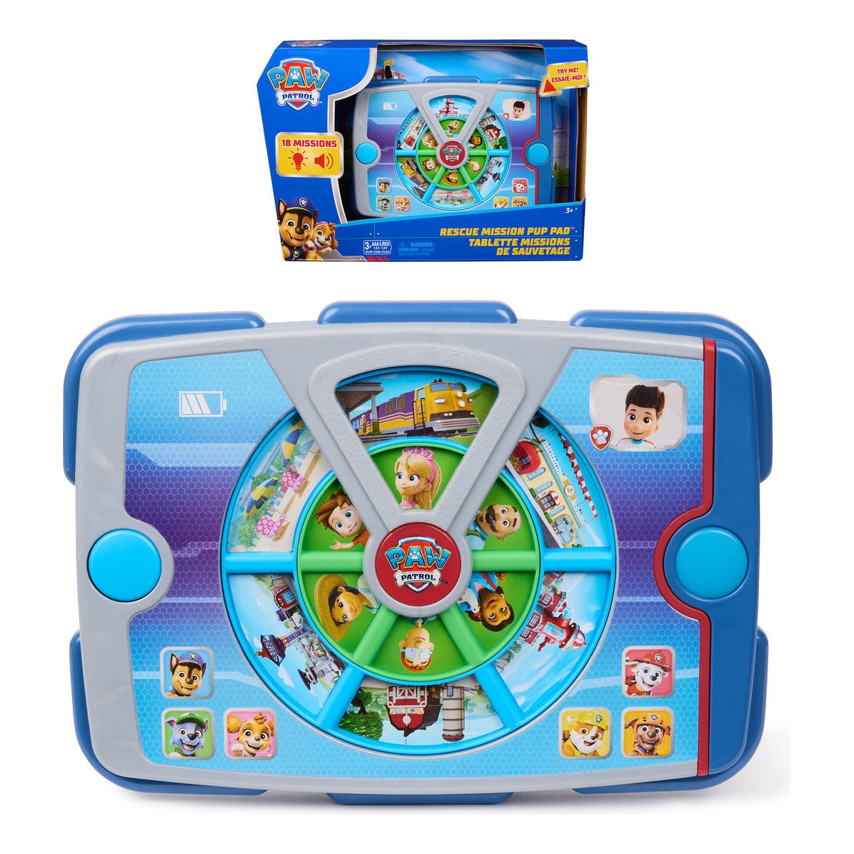 PAW Patrol Ryder Academy Rescue Mission Interactive Pup Pad