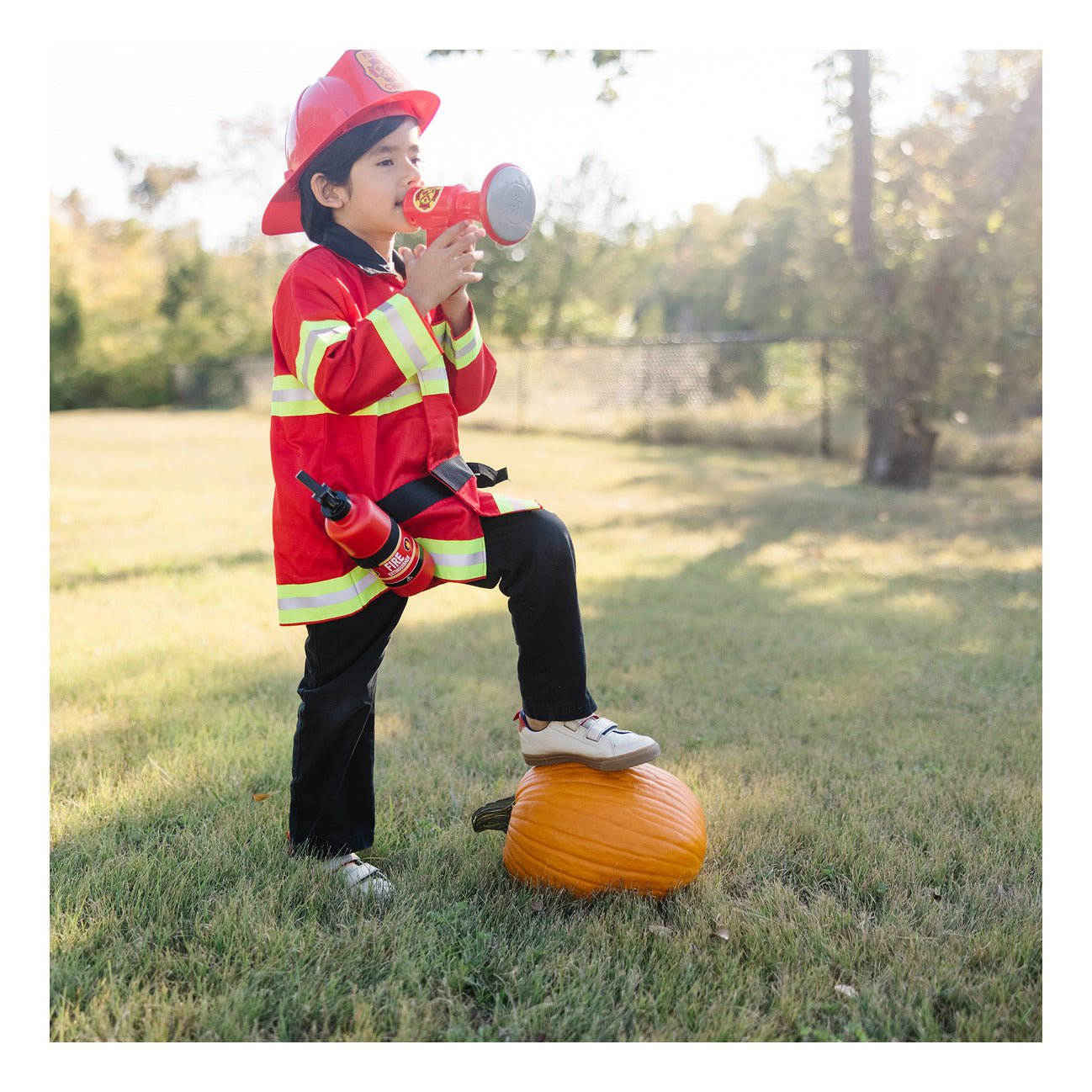 Melissa & Doug Fire Chief Role Play Costume Set