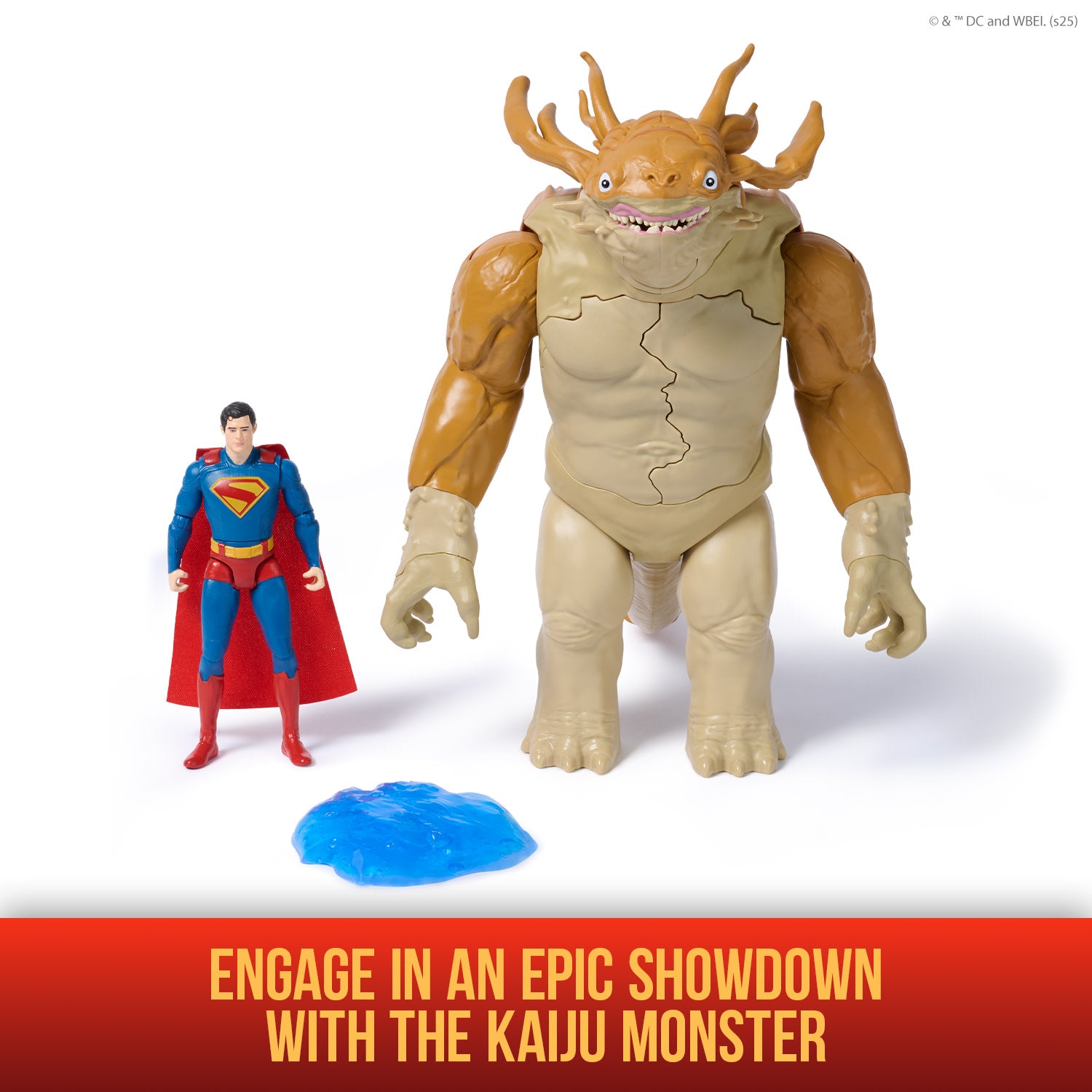 DC Comics Superman vs Kaiju Slime Battle Pack