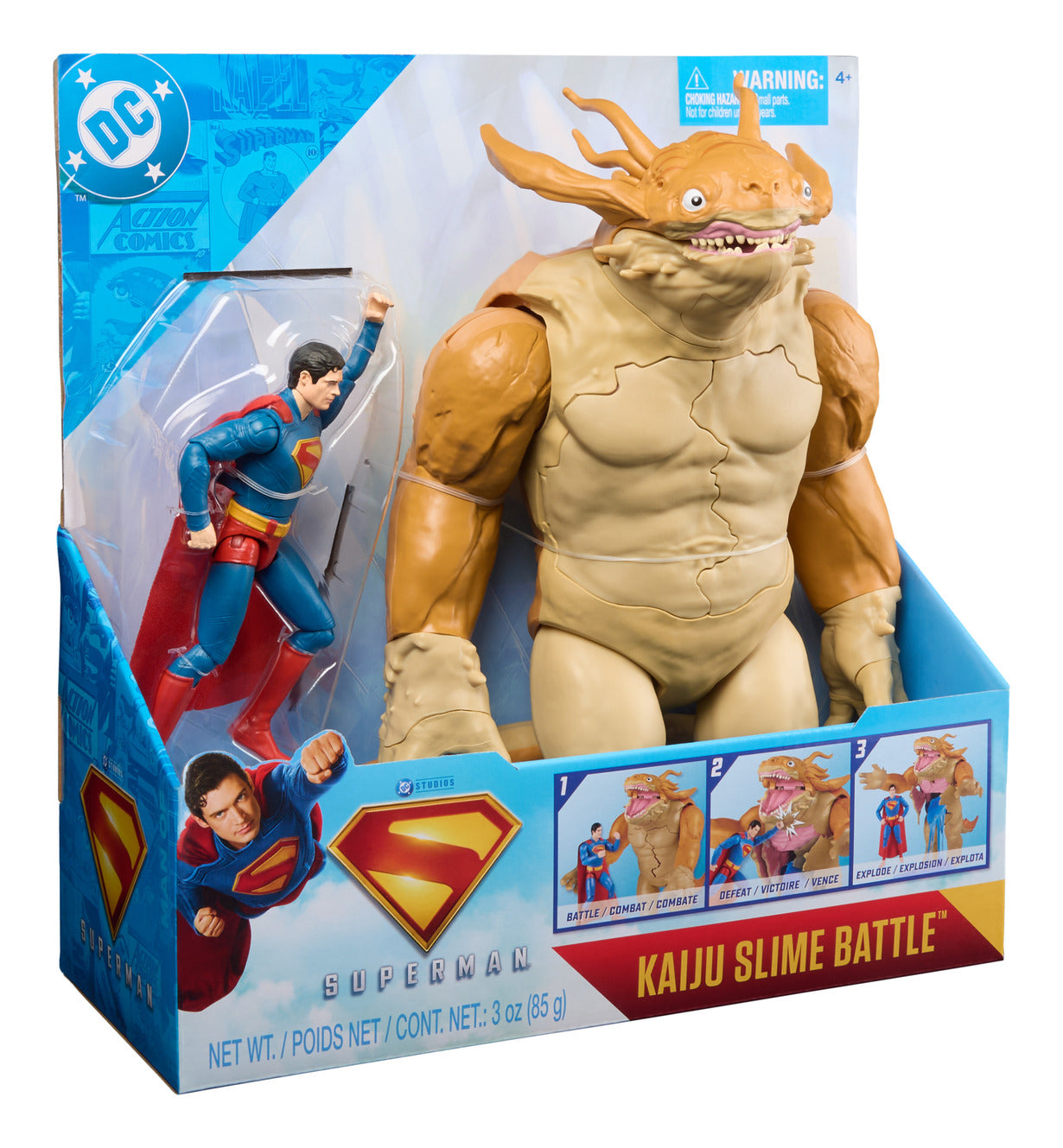 DC Comics Superman vs Kaiju Slime Battle Pack