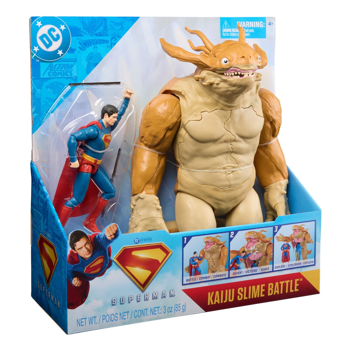 DC Comics Superman vs Kaiju Slime Battle Pack