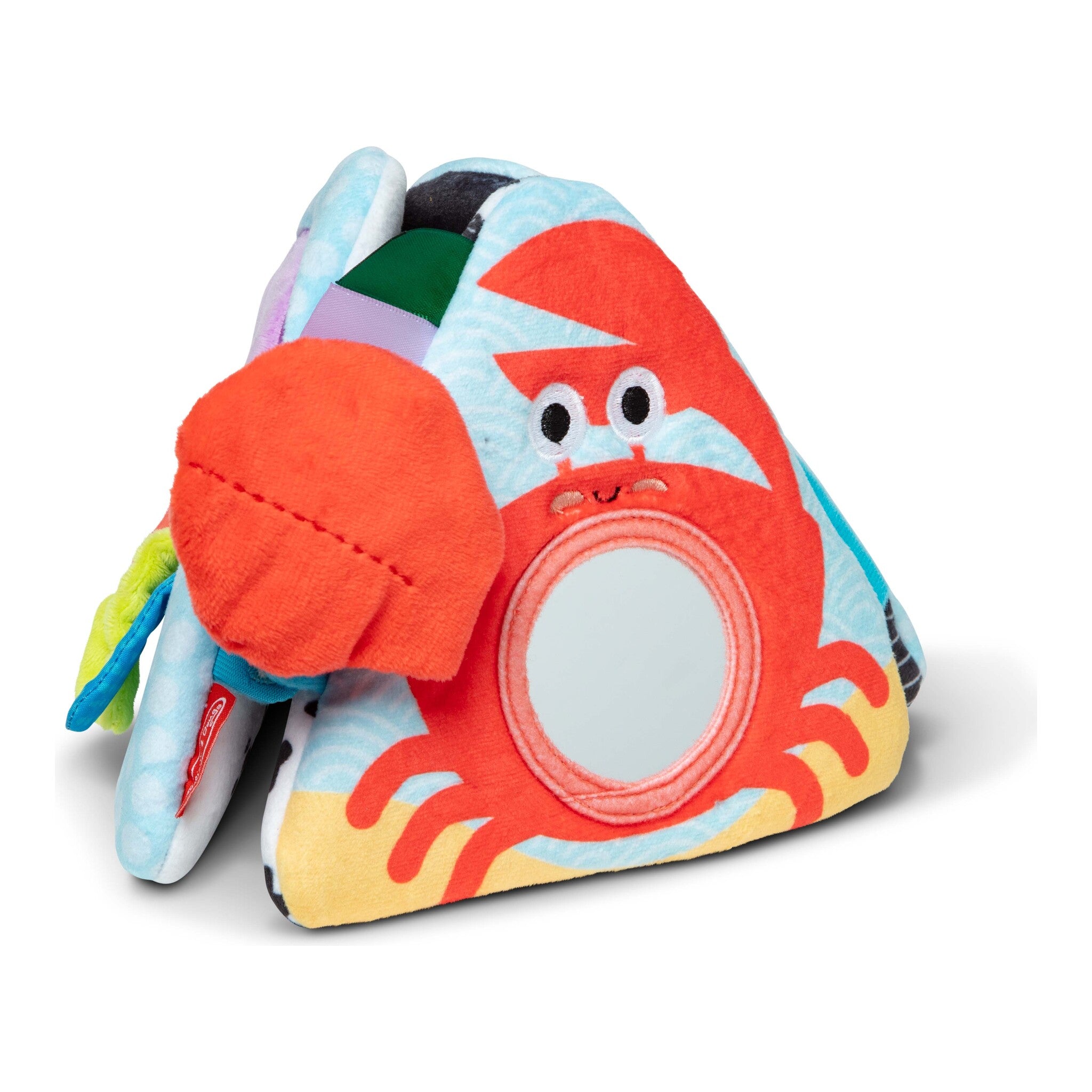 Melissa & Doug Ocean Tummy Time Triangle Baby Toy