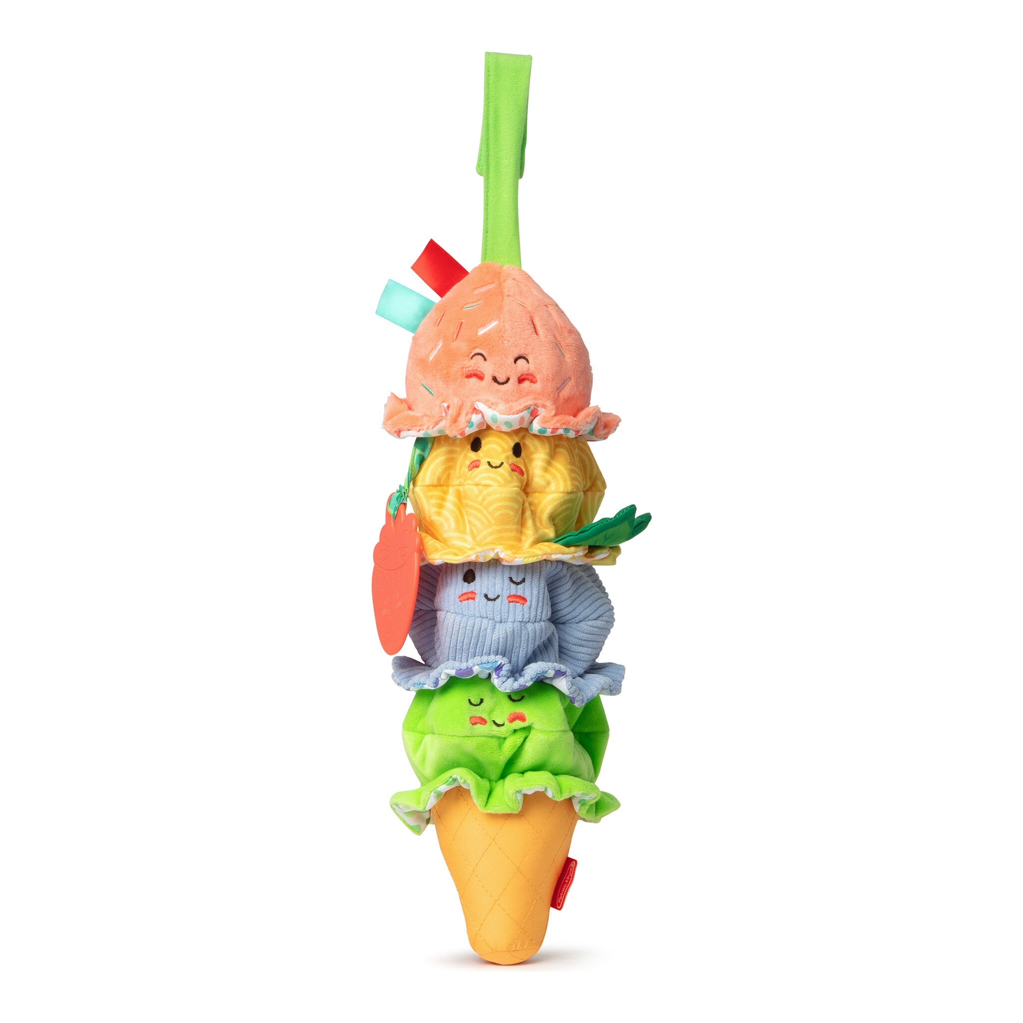 Melissa & Doug Ice Cream Take-Along Pull Toy