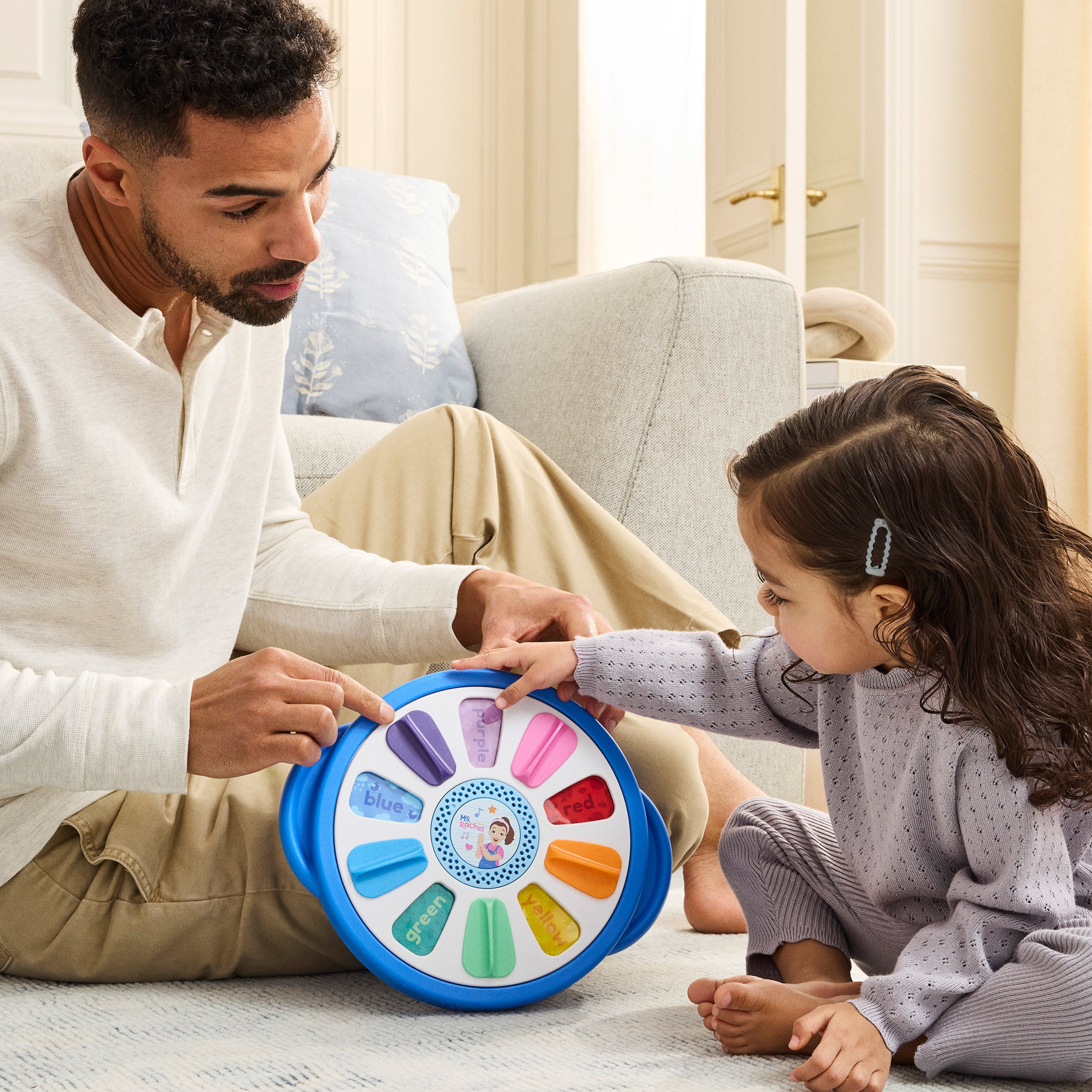 Ms. Rachel Spin Along Learning Wheel