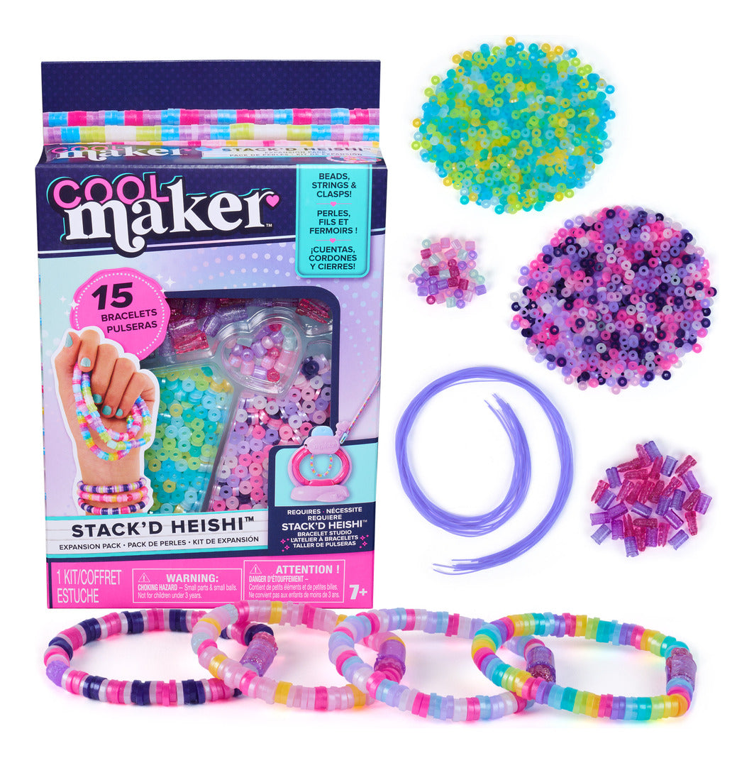 Cool Maker Stack’d Heishi Bracelet Expansion Pack