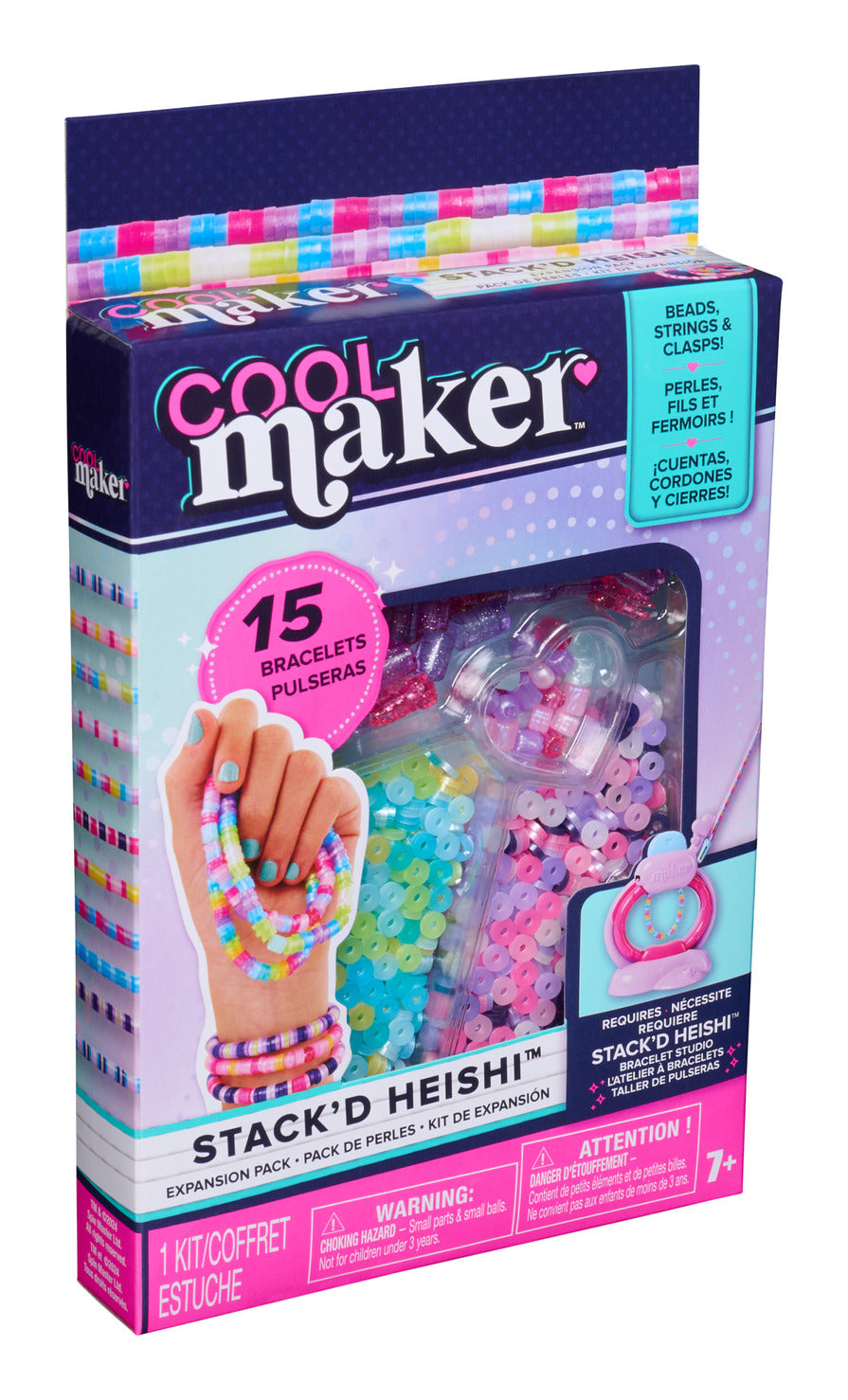 Cool Maker Stack’d Heishi Bracelet Expansion Pack