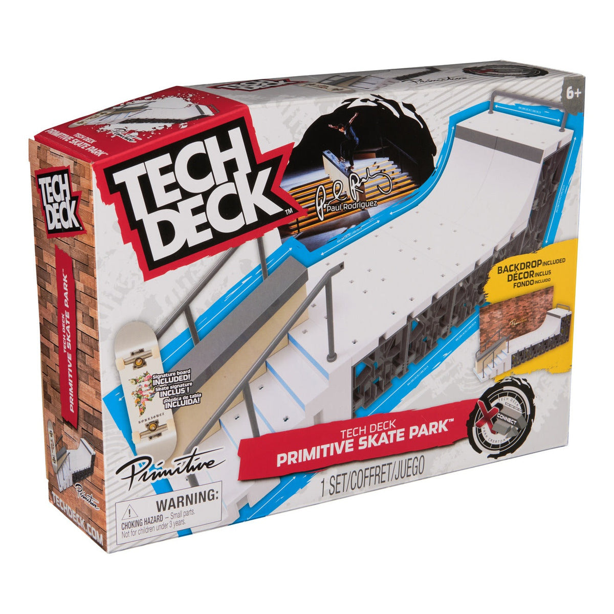 Tech Deck Primitive X-Connect Plus Skate Park with Fingerboard