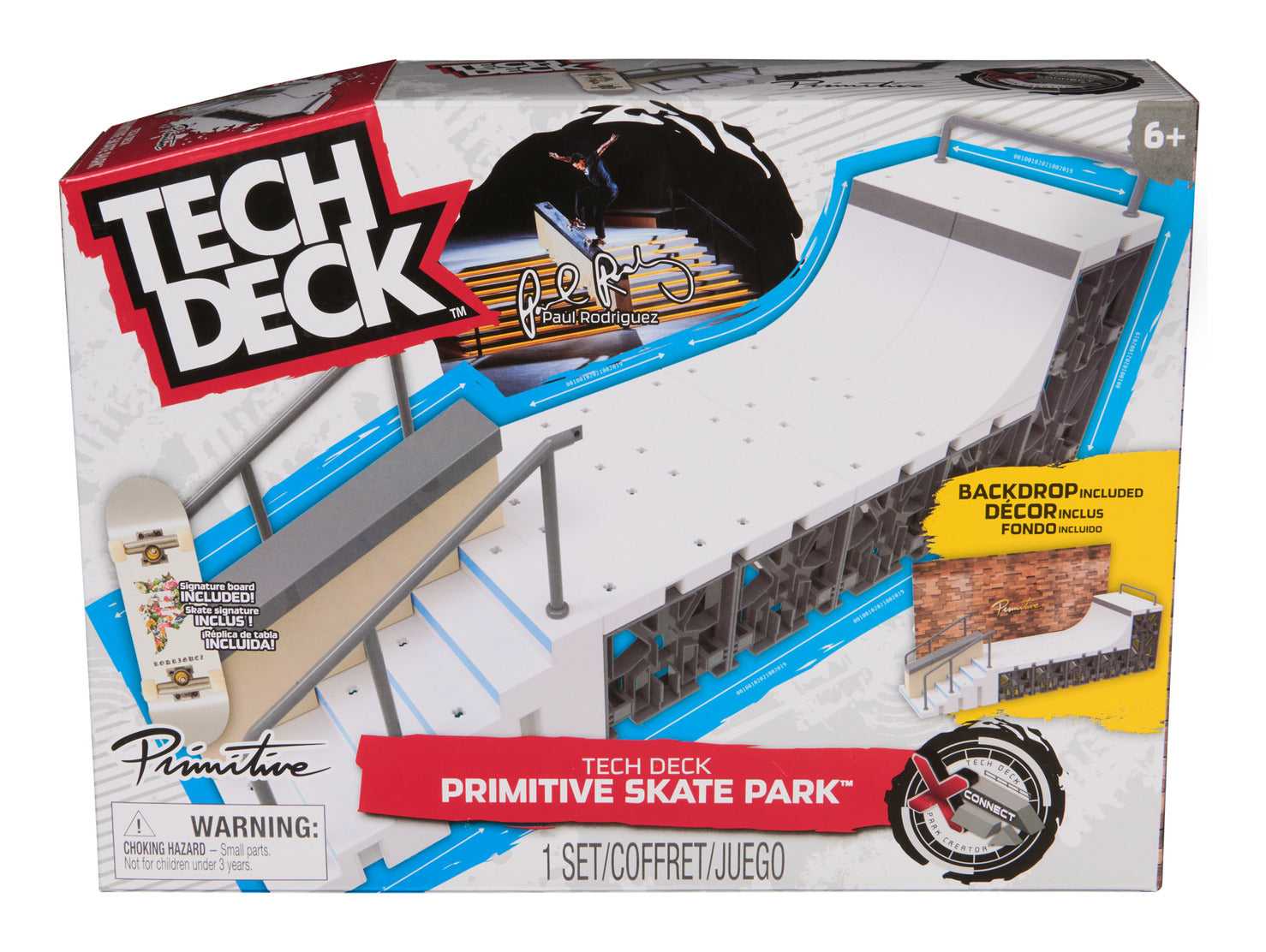 Tech Deck Primitive X-Connect Plus Skate Park with Fingerboard