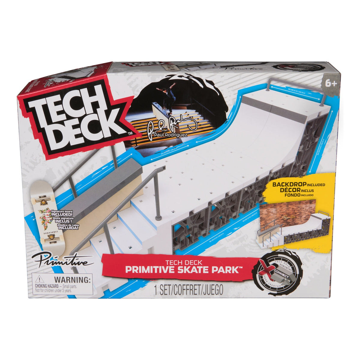 Tech Deck Primitive X-Connect Plus Skate Park with Fingerboard
