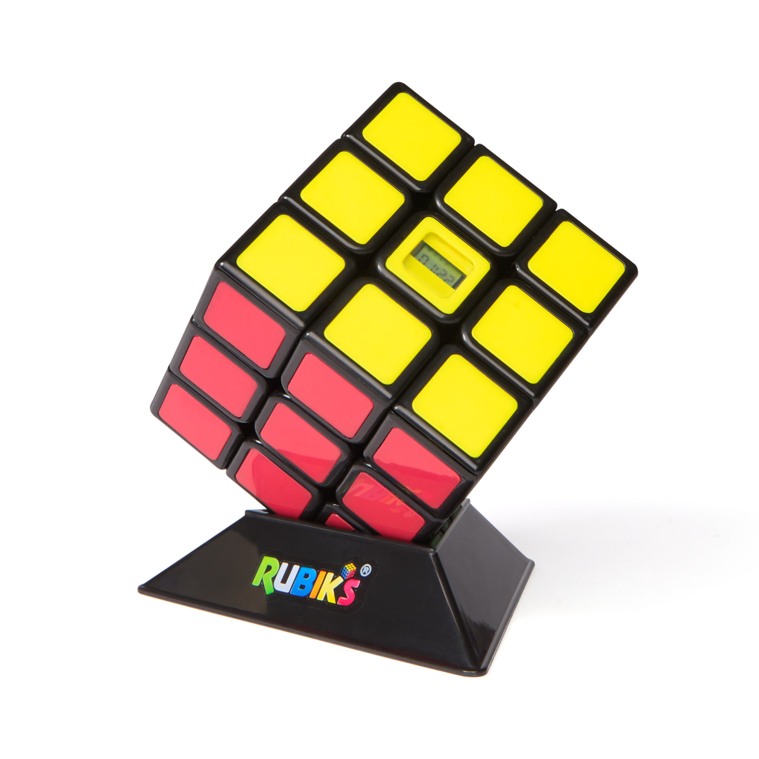 Rubik's Timer Cube 3x3 with Built-In Stopwatch