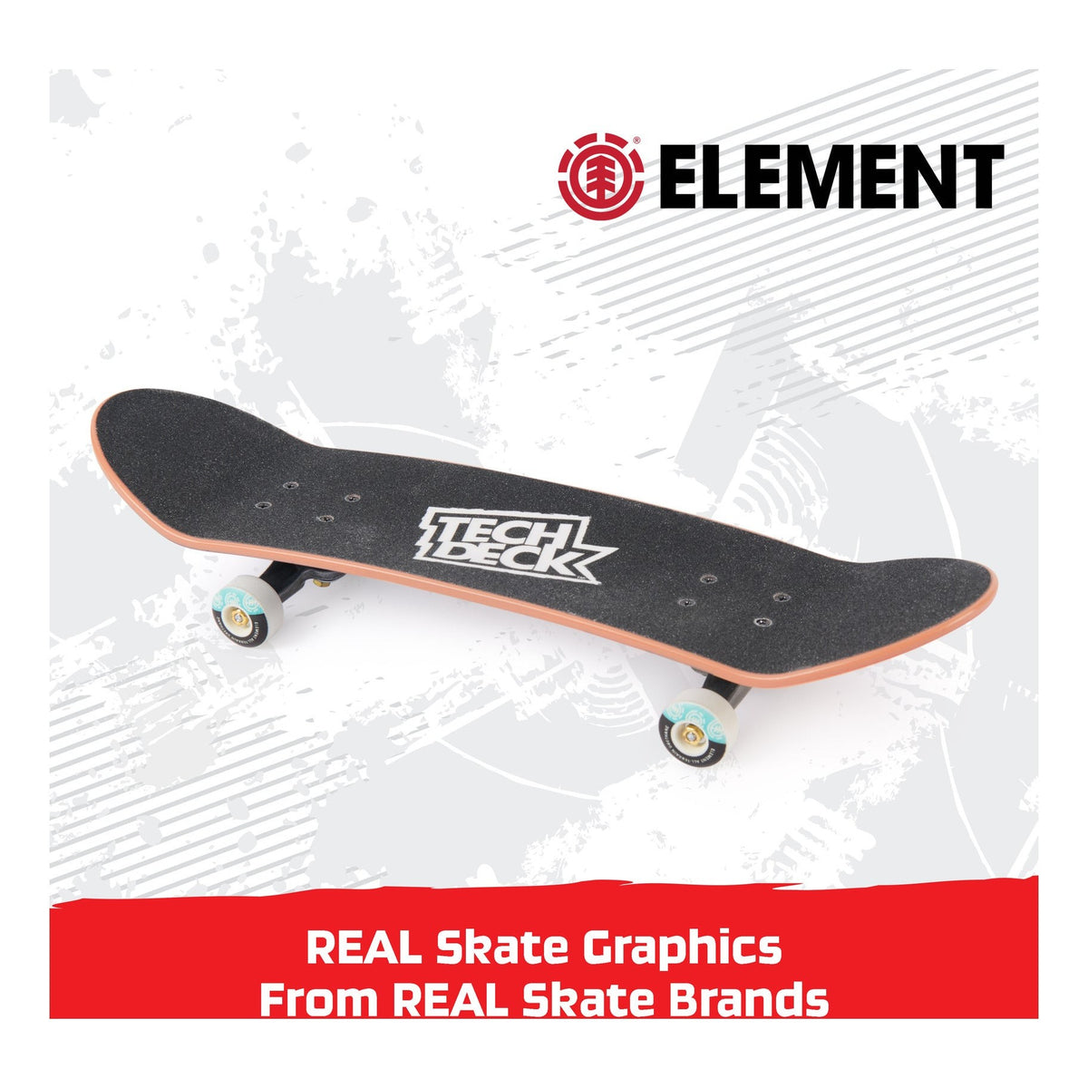 Tech Deck Element Handboard 27cm Authentic Mini Skateboard
