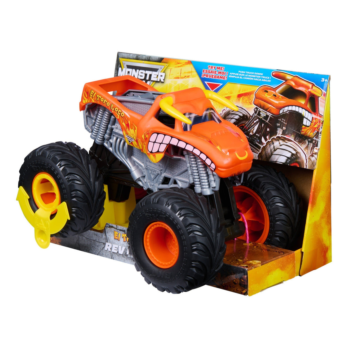 Monster Jam El Toro Loco Rev 'N Roar 1:15 Monster Truck