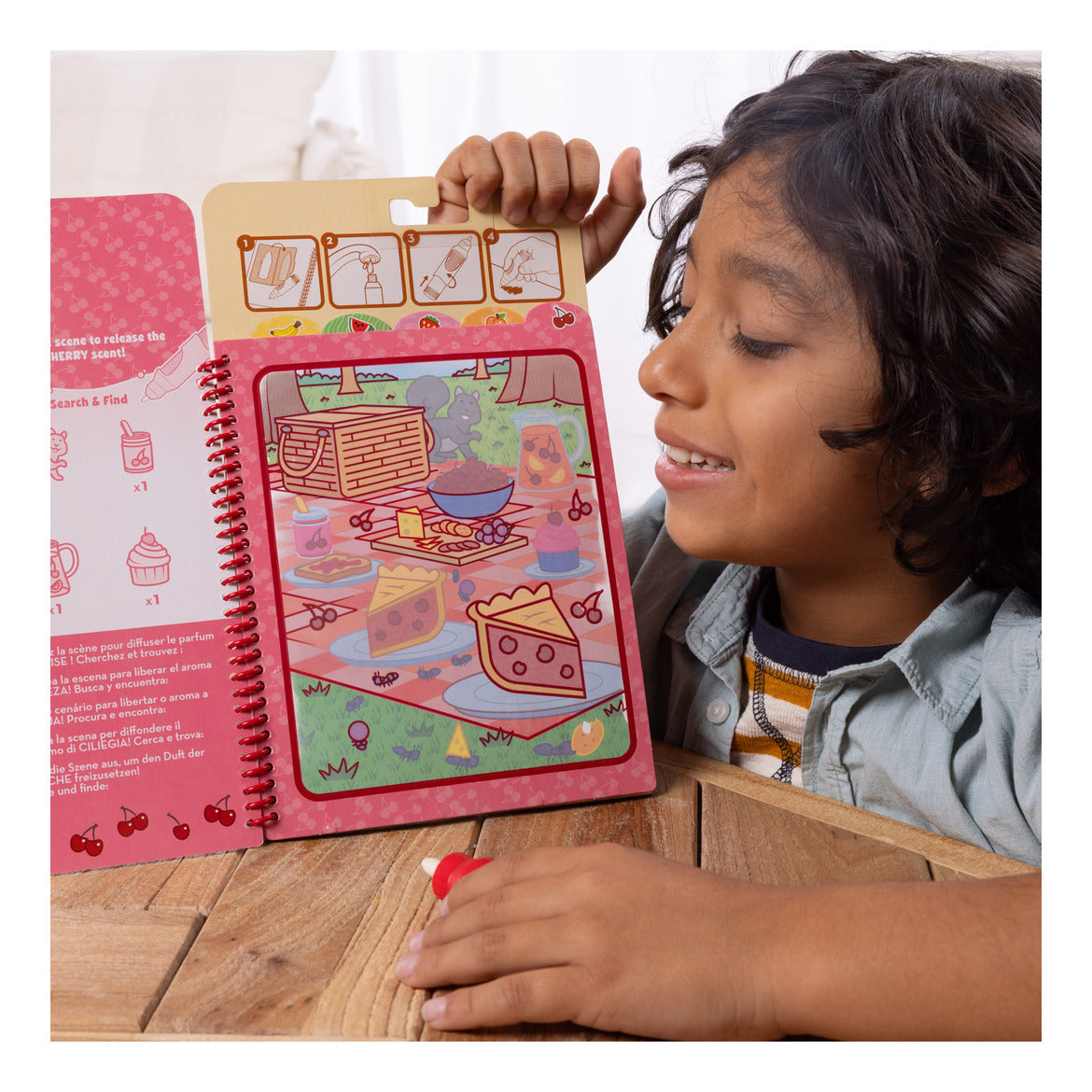 Melissa & Doug Water WOW! Fruit-Scented Water-Reveal Activity Pad