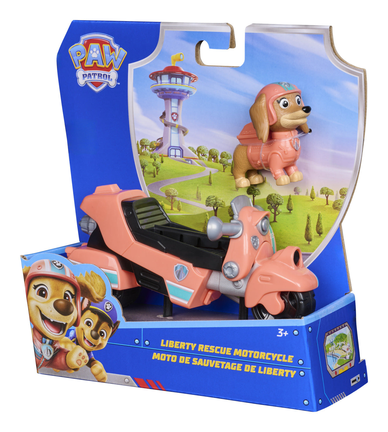 PAW Patrol Liberty Rescue Motorcycle with Figure