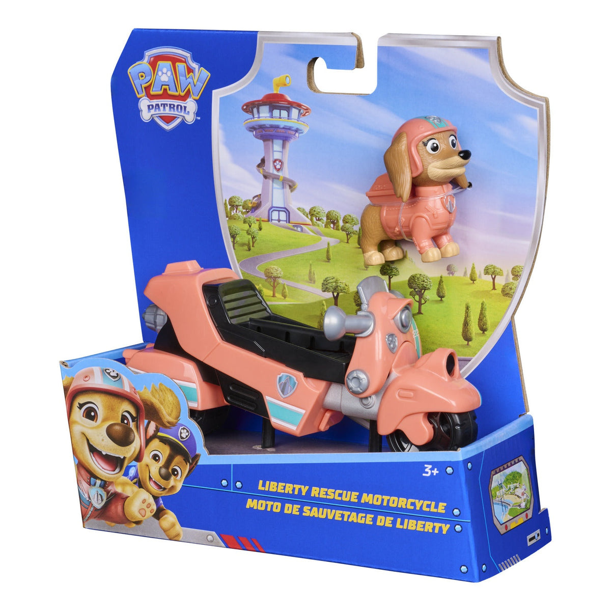 PAW Patrol Liberty Rescue Motorcycle with Figure