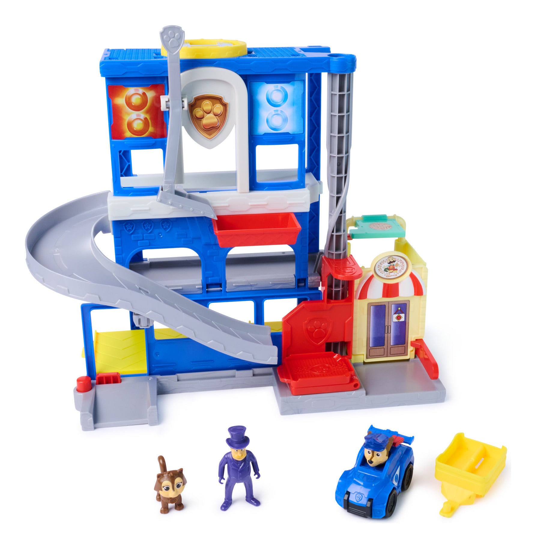 PAW Patrol Search & Rescue HQ Playset with Chase, Humdinger and Kitty