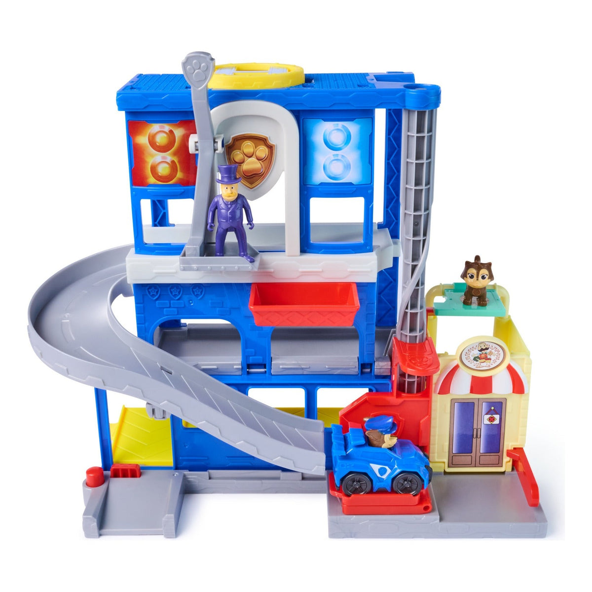PAW Patrol Search & Rescue HQ Playset with Chase, Humdinger and Kitty