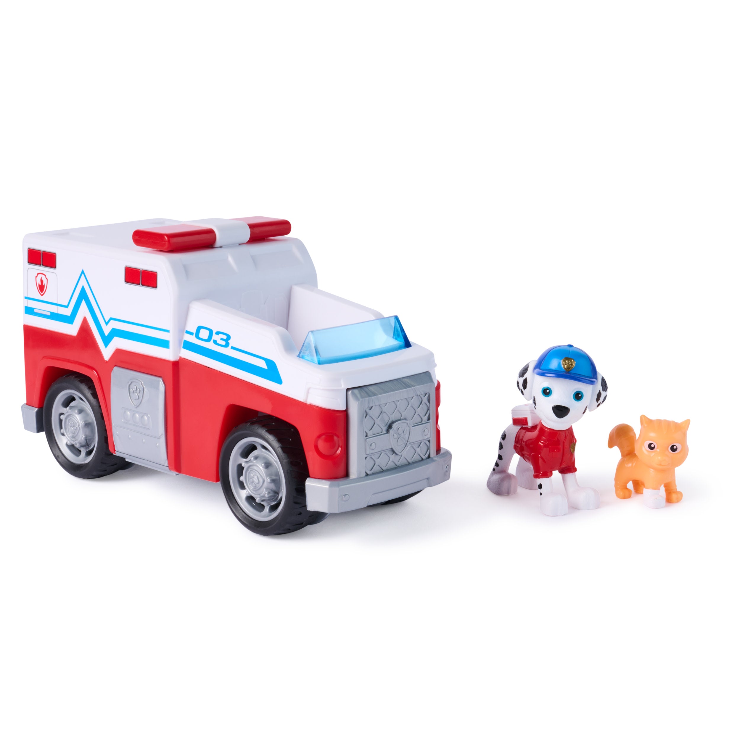 PAW Patrol Search & Rescue Marshall Rescue Responder Vehicle with 2 Figures