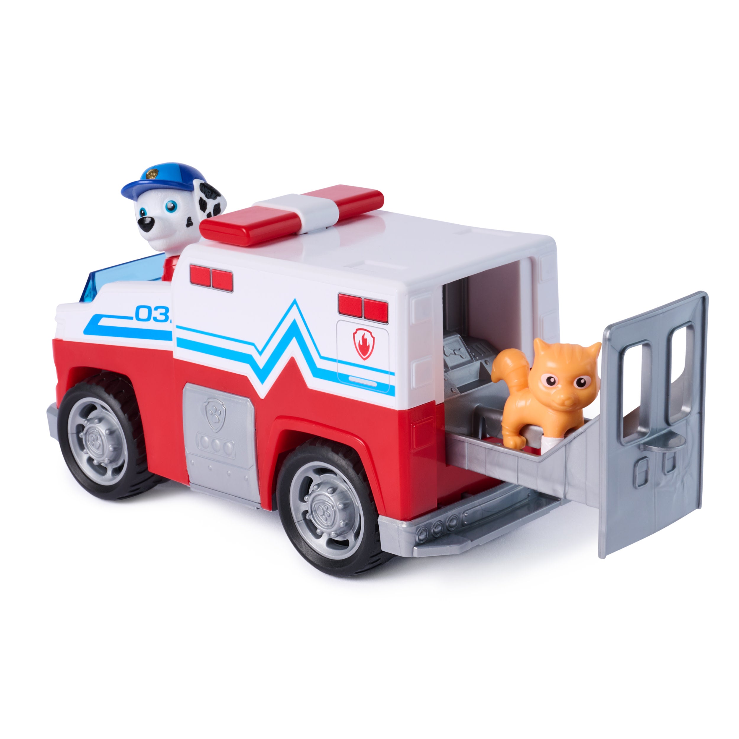 PAW Patrol Search & Rescue Marshall Rescue Responder Vehicle with 2 Figures