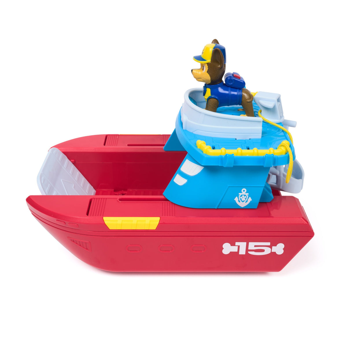 PAW Patrol Sea Patroller Transforming Rescue Vehicle with Chase and Shark Figures