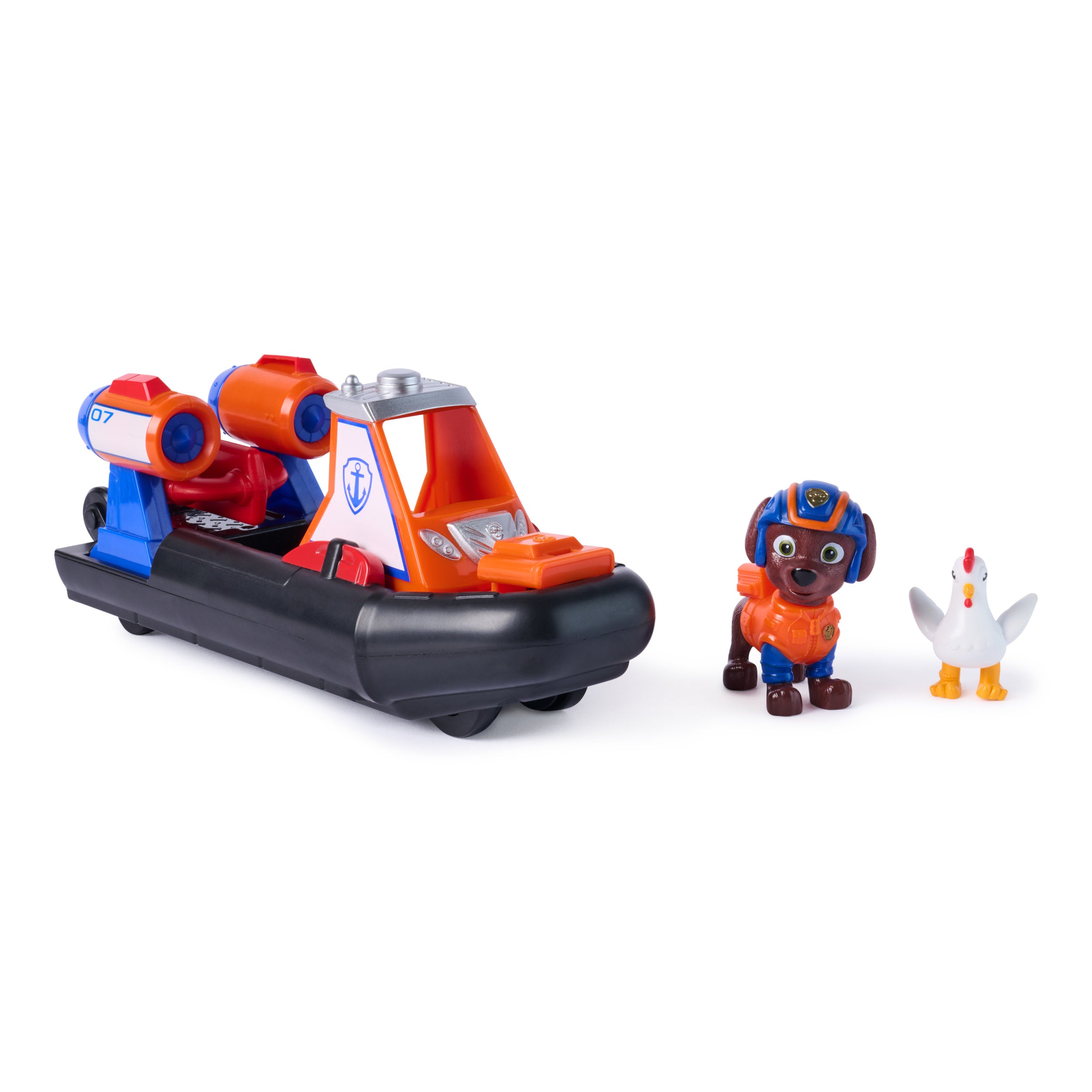 PAW Patrol Search & Rescue Zuma Rescue Hovercraft with 2 Figures