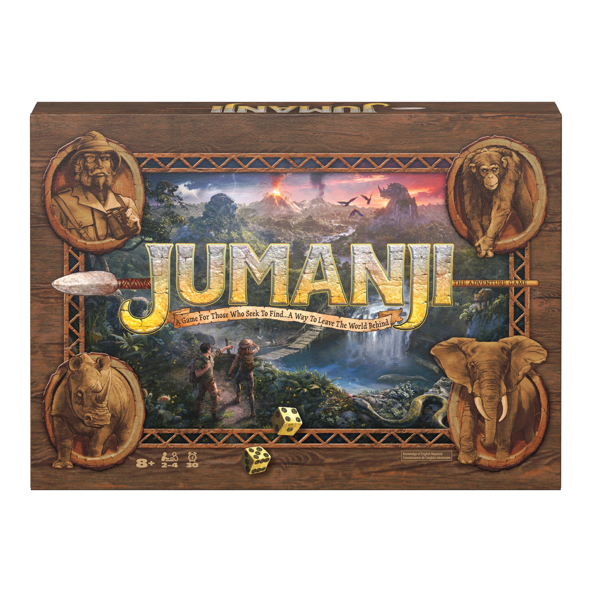 Spin Master Jumanji The Game 30th Anniversary Edition Board Game