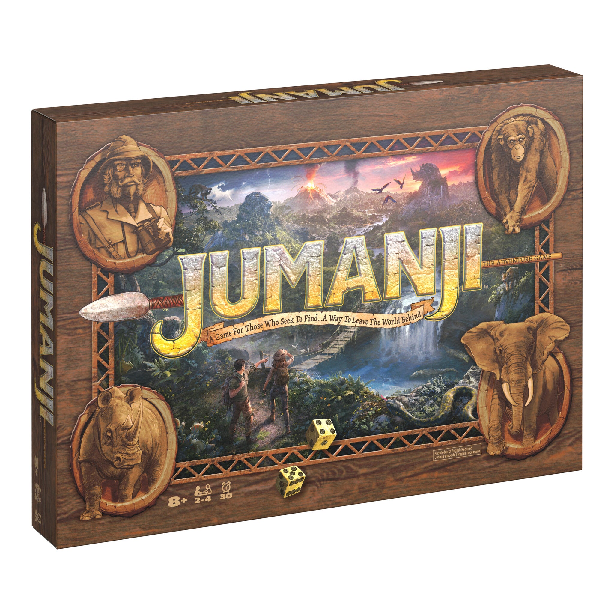 Spin Master Jumanji The Game 30th Anniversary Edition Board Game