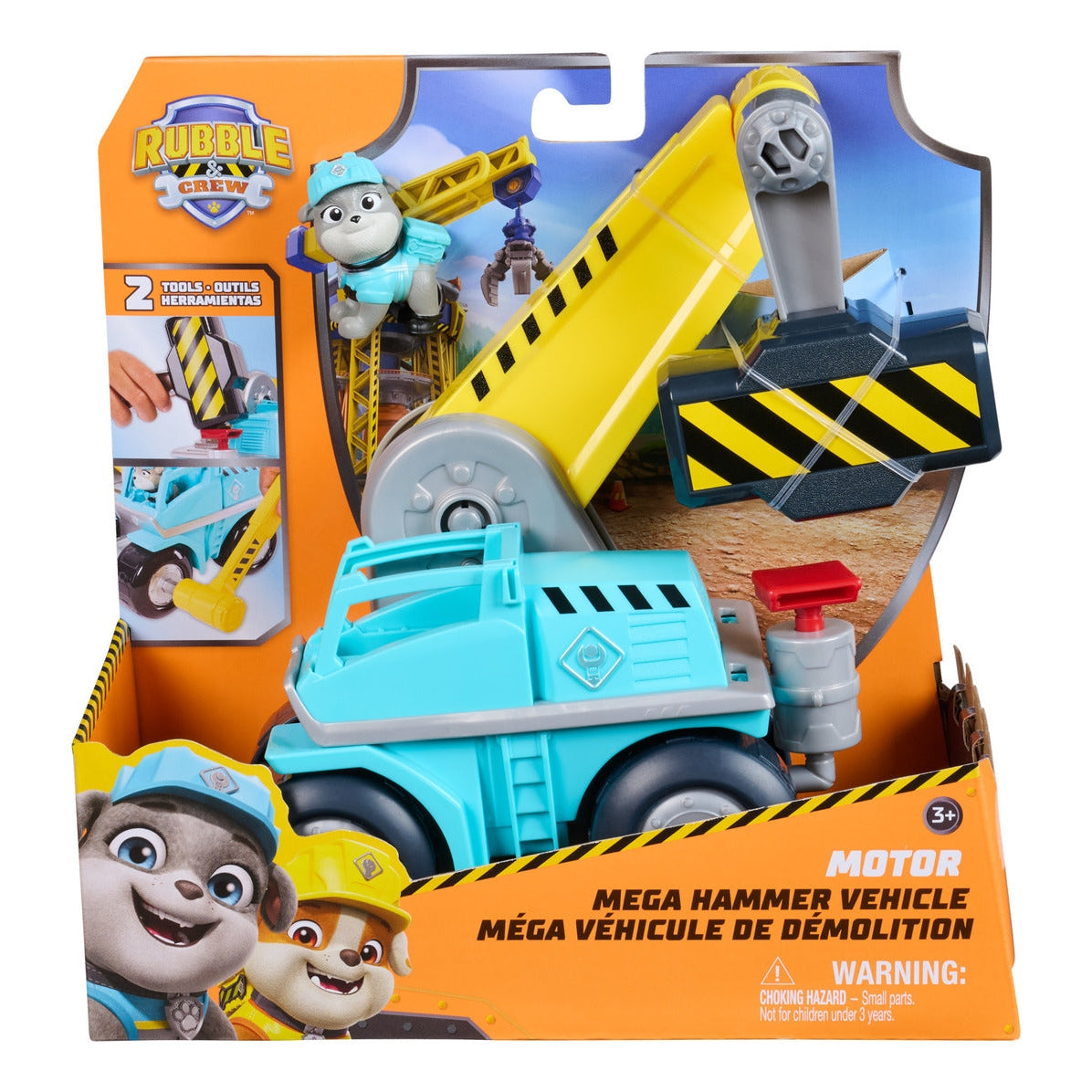 Rubble & Crew Motor’s Mega Hammer Building Vehicle