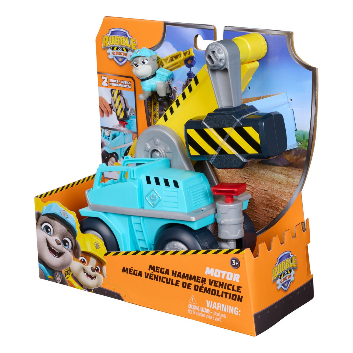 Rubble & Crew Motor’s Mega Hammer Building Vehicle