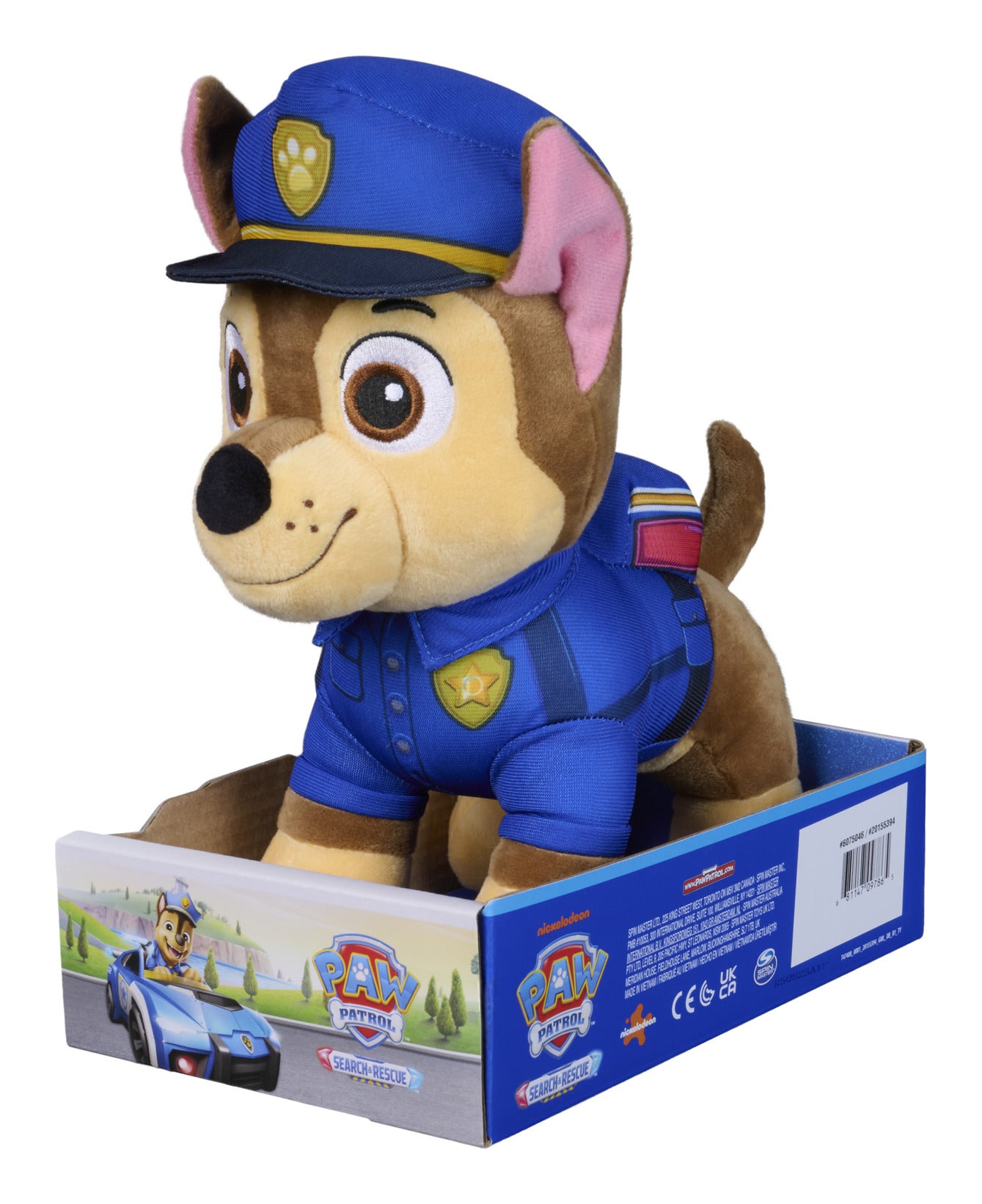 GUND PAW Patrol Search & Rescue Chase Plush Toy 25 cm