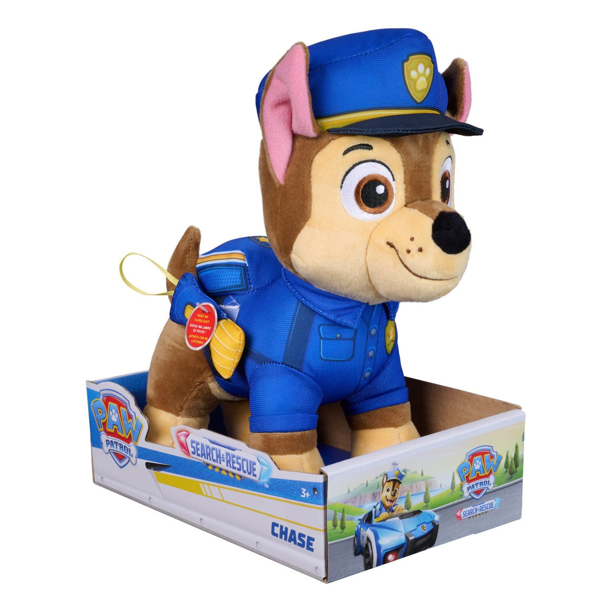 GUND PAW Patrol Search & Rescue Chase Plush Toy 25 cm