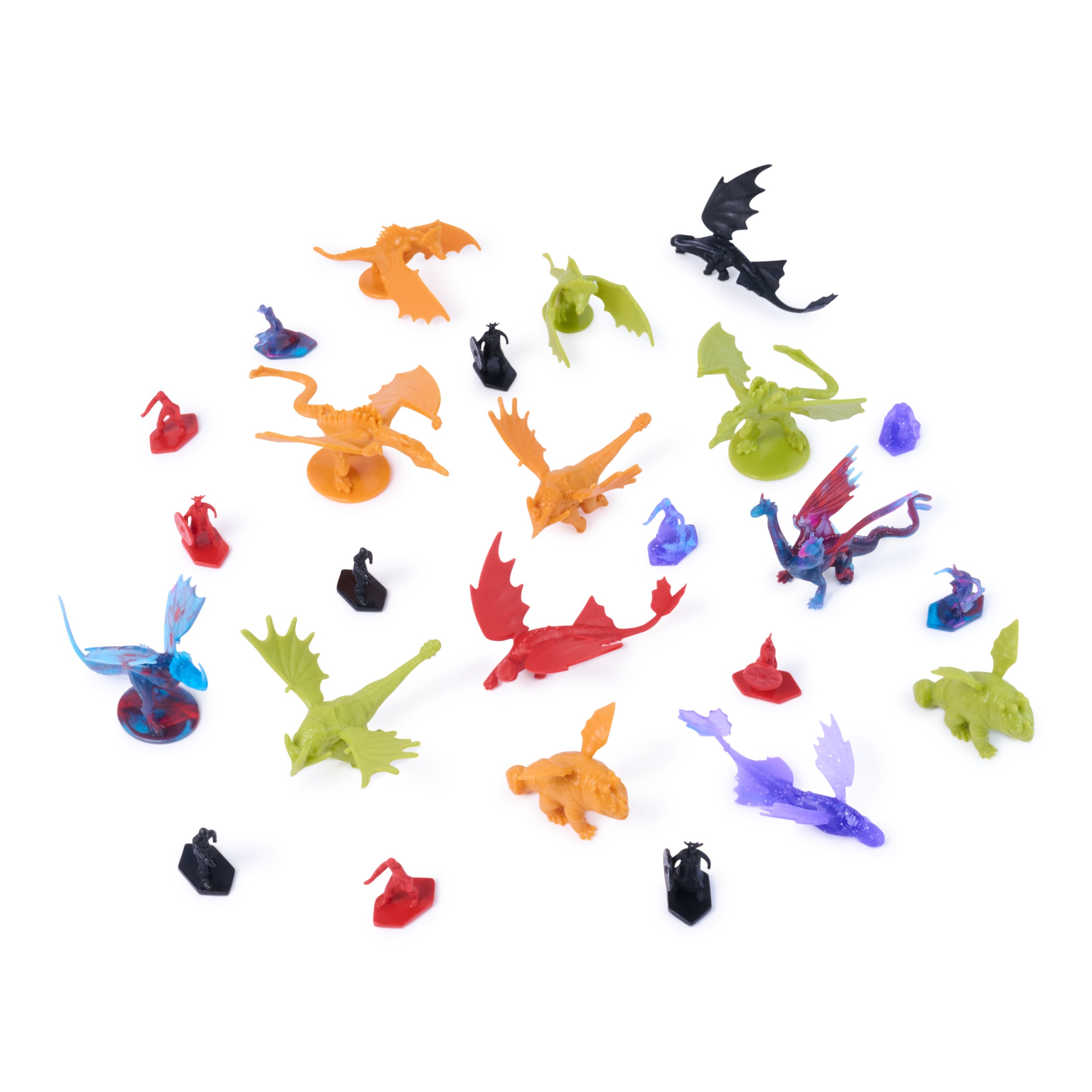 DreamWorks Dragons Trial of Flame Barrel of Dragons 25 Figures