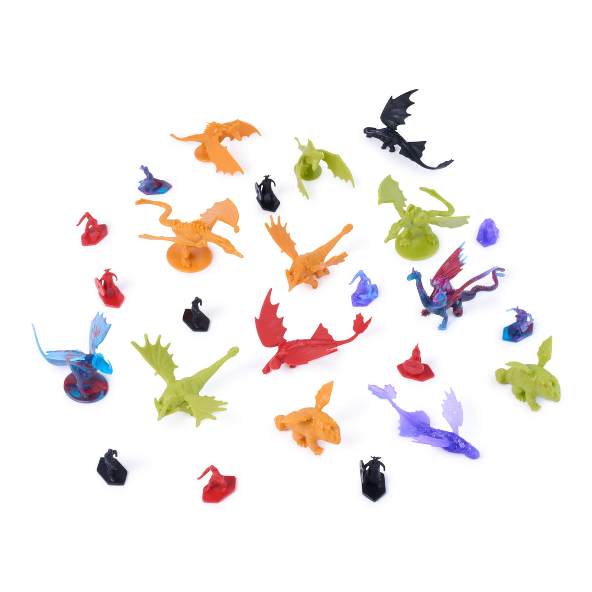 DreamWorks Dragons Trial of Flame Barrel of Dragons 25 Figures