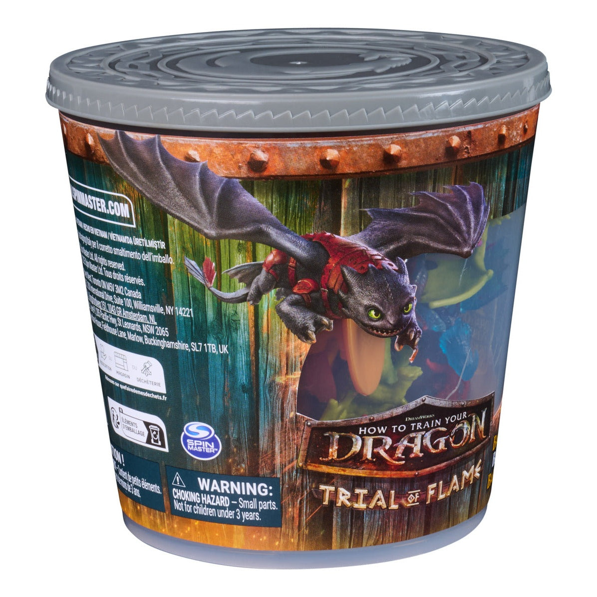 DreamWorks Dragons Trial of Flame Barrel of Dragons 25 Figures